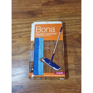 BONA (1-Pack) Mop Microfiber Deep Cleaning Pad for Hardwood, Hard Surface Floors
